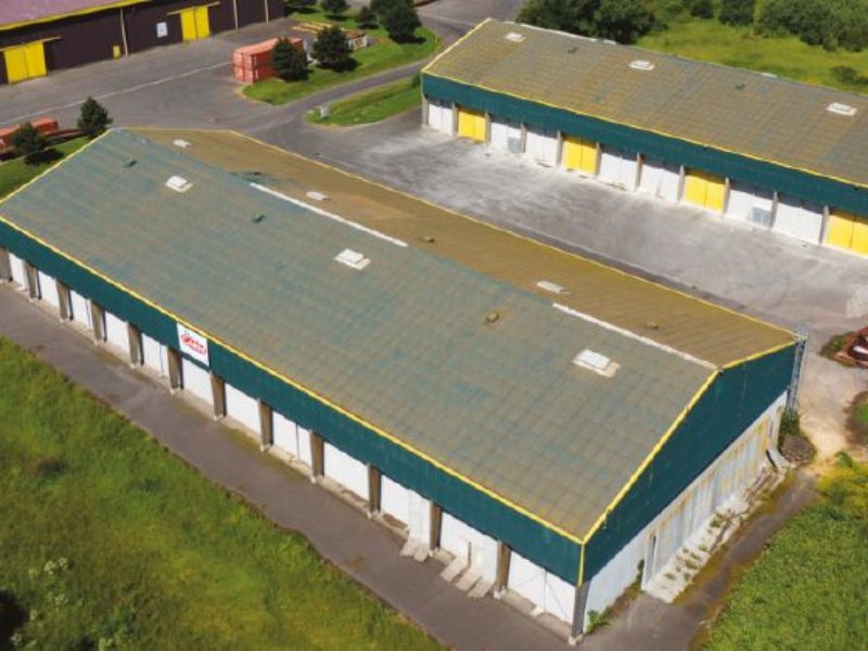 Hangar de stockage vrac à Blainville sur Orne