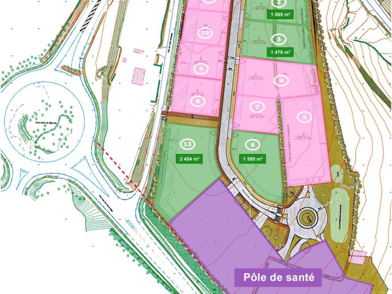 Vente 1 parcelle
