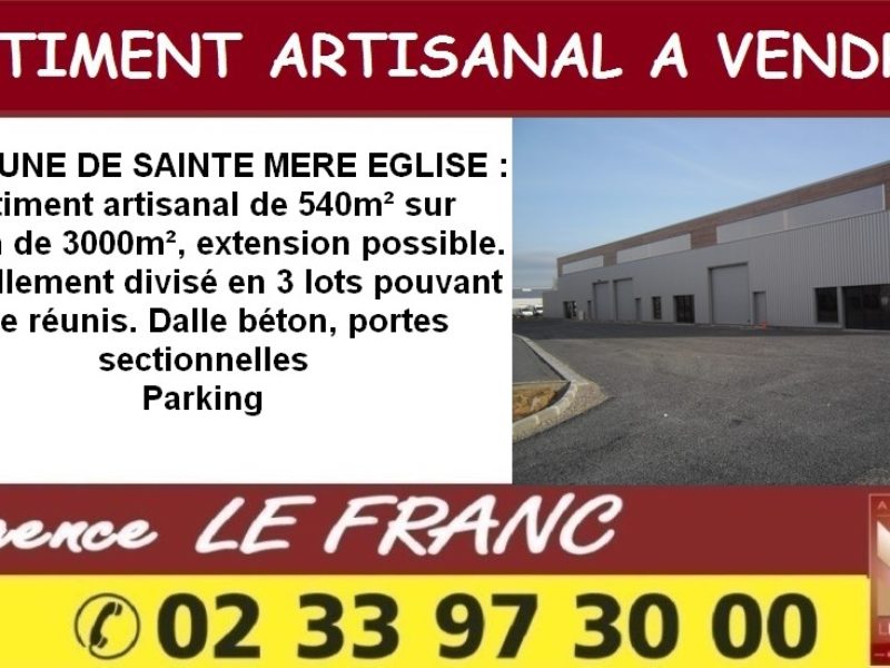 BATIMENT A VENDRE STE MERE EGLISE