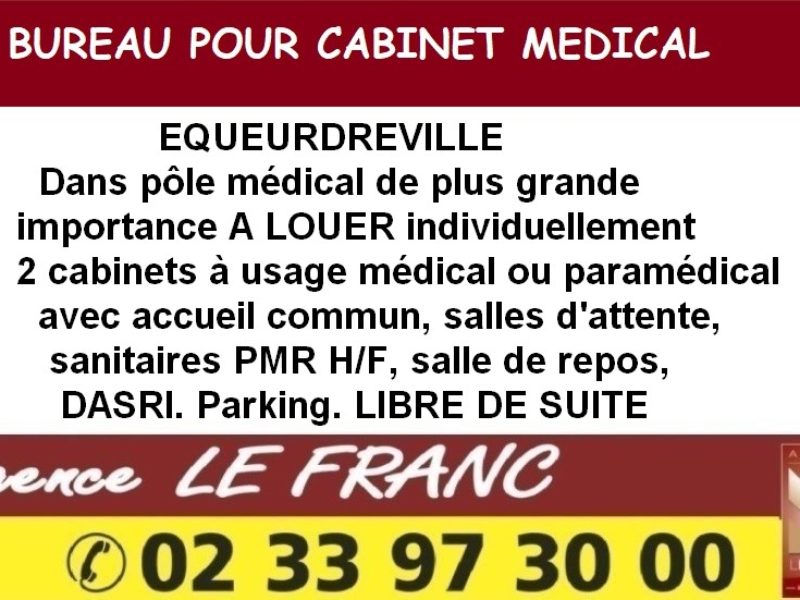 BUREAU DANS UN POLE SANTE