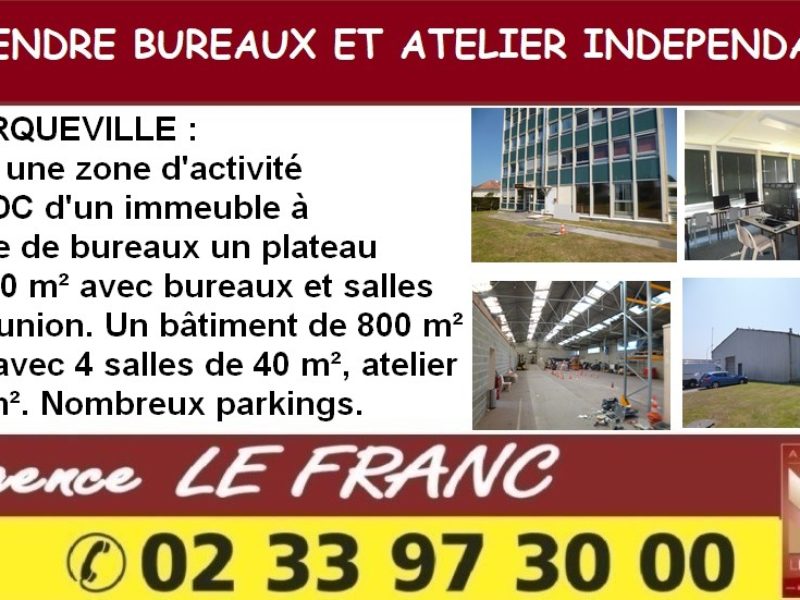 VENTE BUREAUX QUERQUEVILLE