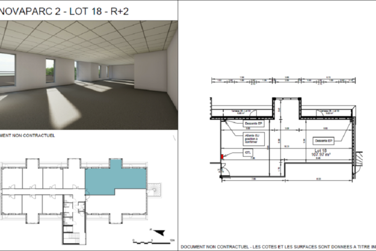 IFS – Innovaparc 2 – Espace de bureaux aménagé de 108 m²