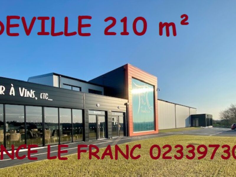 LOCAL D’ACTIVITE Local Commercial 210 m².