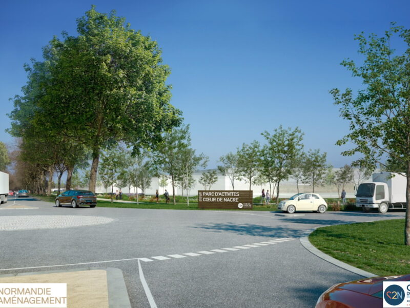 Parc d’Activités Coeur de Nacre – Parcelle viabilisée de 1788 m²