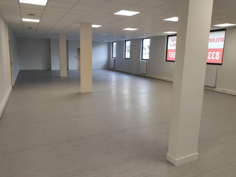 Bureau neuf à louer proche Rouen centre 158m2